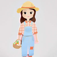 Wooden Magnetic Dress Up Doll - Sophia