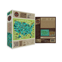 Animals of America Puzzle