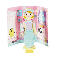 Wooden Magnetic Dress Up Doll - Millie
