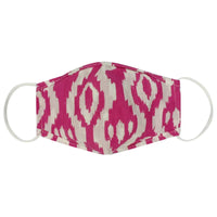 Reusable Cotton Face Mask - Deccan Magenta
