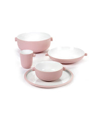 Pink & White Ceramic Tableware