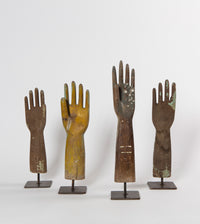 Vintage Wooden Glove Mold