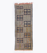 Vintage Wool Moroccan Runner
