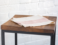 Linen Stripe Napkin - Blush