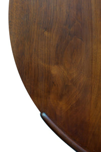 Jens Risom Walnut Coffee Table