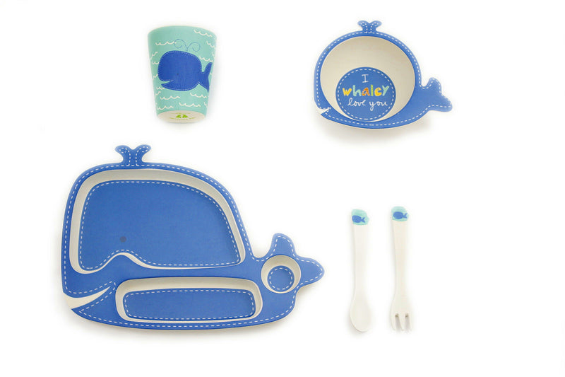 Shaped Dinner Set - Whale