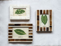 Brown & White Photo Frame - 4 x 6