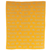 You Are My Sunshine Baby Blanket