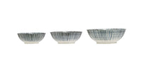 Medium Porcelain Bowl - Blue & White Pattern
