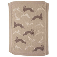 Jumping Bunny Baby Blanket