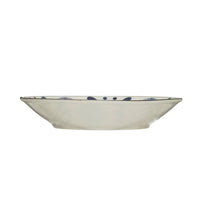 Large Porcelain Bowl - Blue & White Flower Pattern