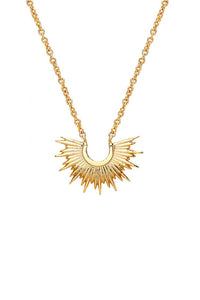 Half Sunburst Necklace