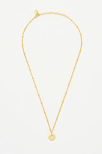 Star Disc Necklace
