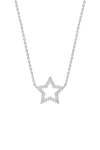 Open Star Necklace