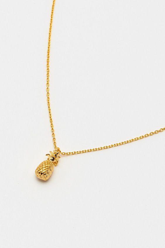 Estella bartlett pineapple necklace sales