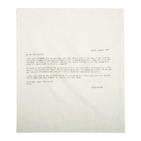 Love Letter Napkins - Charlotte Brontë, Voltaire, Oscar Wilde & Virginia Woolf