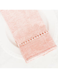 Pulled Cotton Napkin - Red