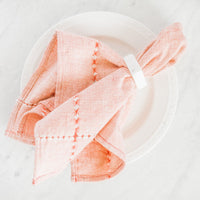 Pulled Cotton Napkin - Red