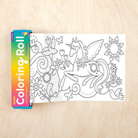 Mini Coloring Roll - Unicorn Magic