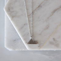 Mountain Necklace - Silver