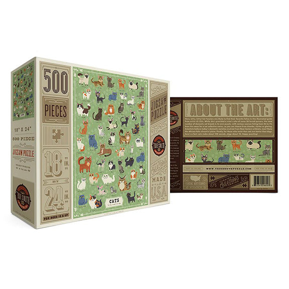 Illustrated Cats Puzzle