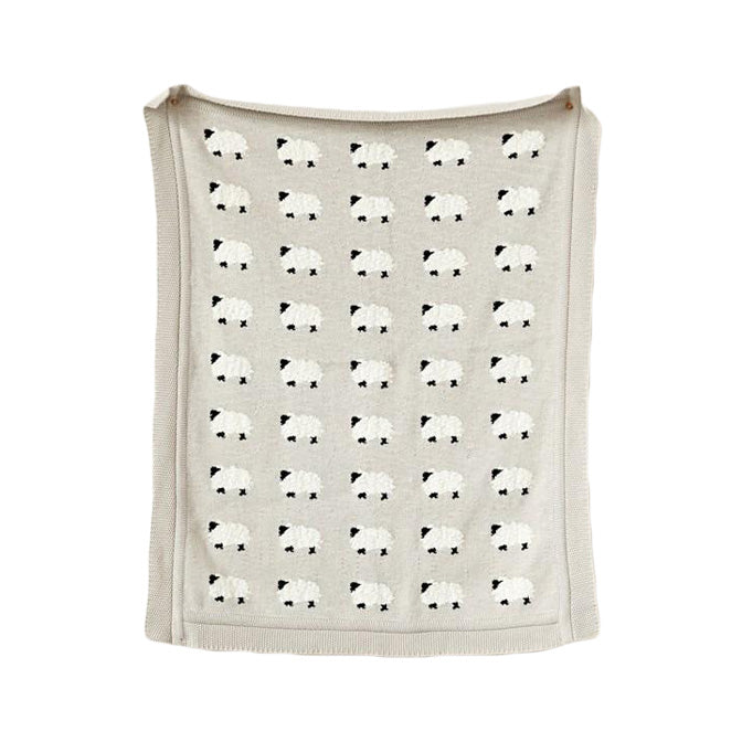 Sheep Baby Blanket