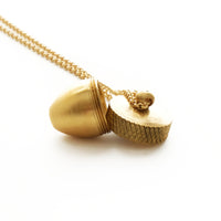 Acorn Canister Necklace
