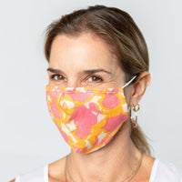 Reusable Cotton Face Mask - Farrah Pink