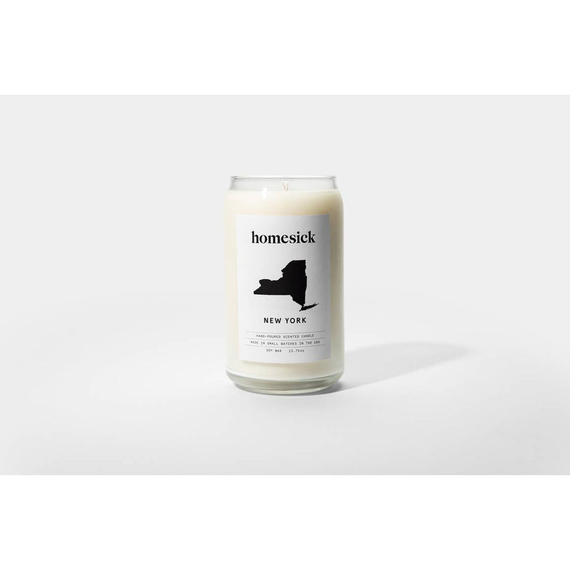 New York State Glass Candle