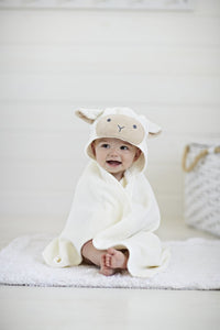 Baby Bath Wrap - Lamb