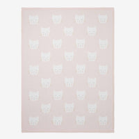 Pink Kitty Baby Blanket