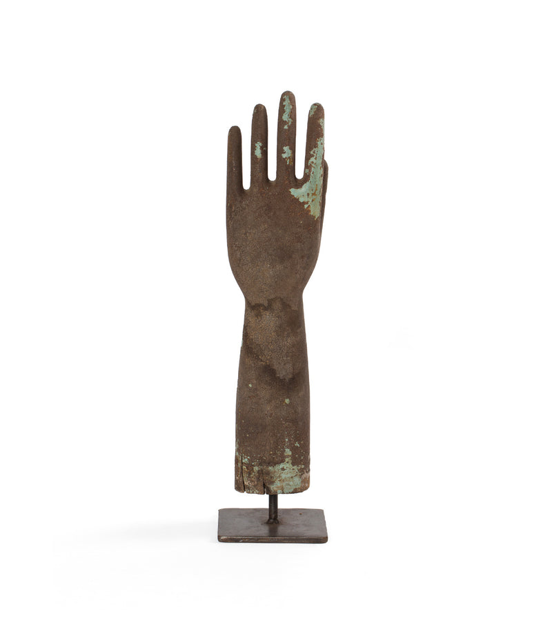 Vintage Wooden Glove Mold