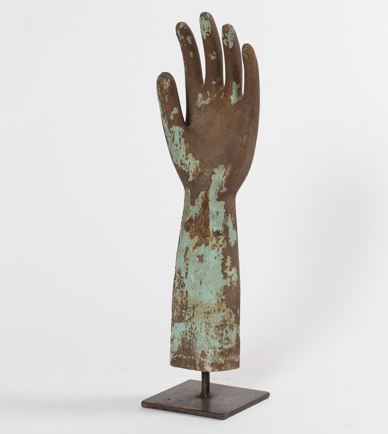 Vintage Wooden Glove Mold