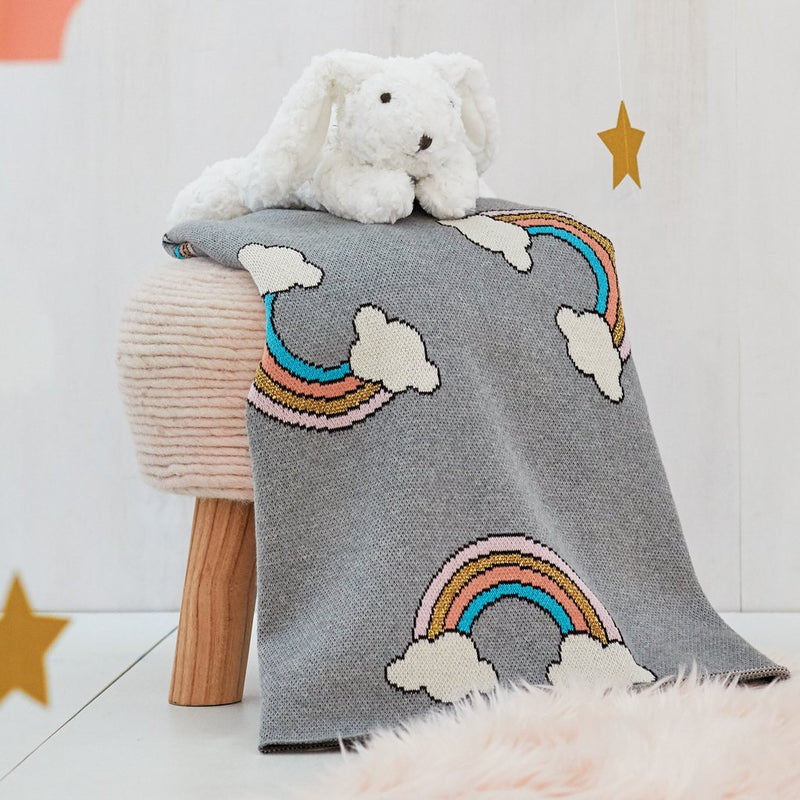 Rainbow Baby Blanket