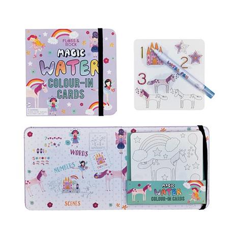 Magic Water Color-in Cards - Fairy Unicorn