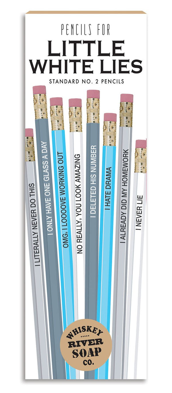 White Lies Pencils