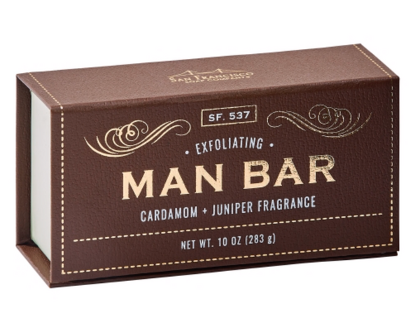 Man Bar - Exfoliating Cardamom & Juniper