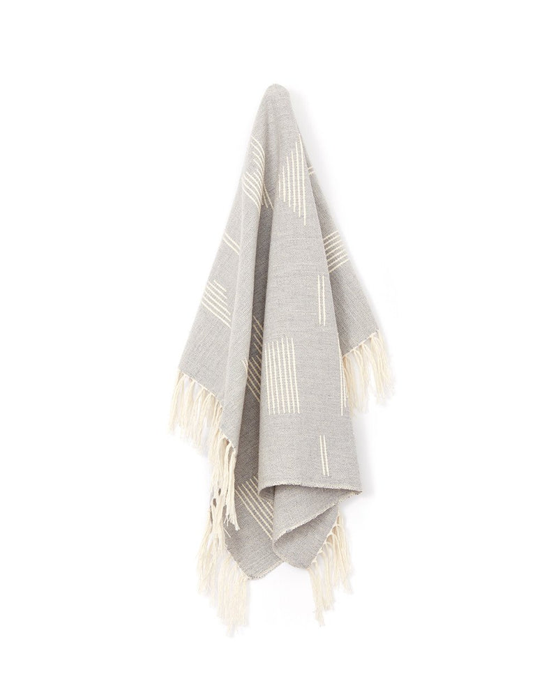 Shapes Towel - Gray