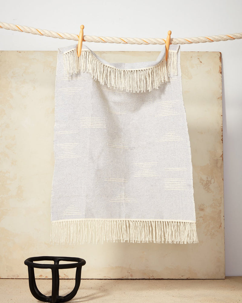Shapes Towel - Gray