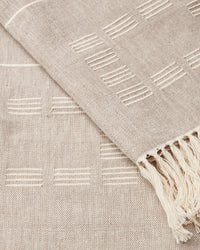 Blocks Towel - Beige