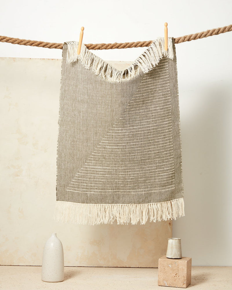 Triangle Towel - Moss