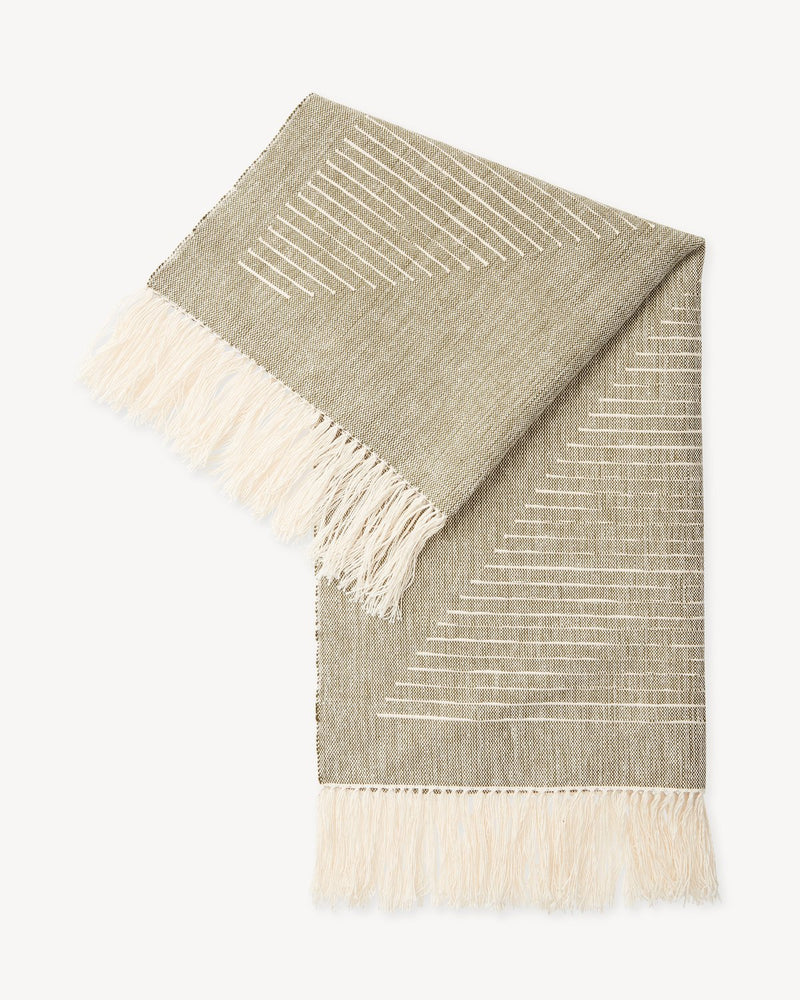 Triangle Towel - Moss