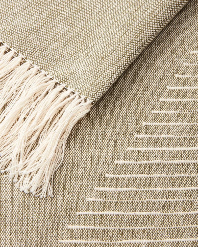 Triangle Towel - Moss