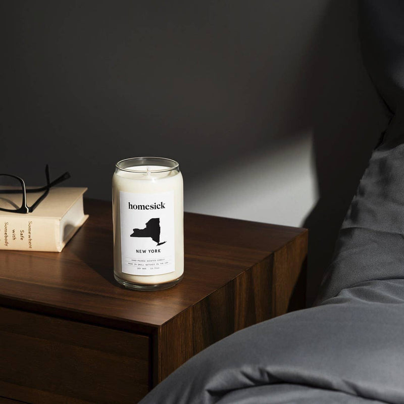 New York State Glass Candle