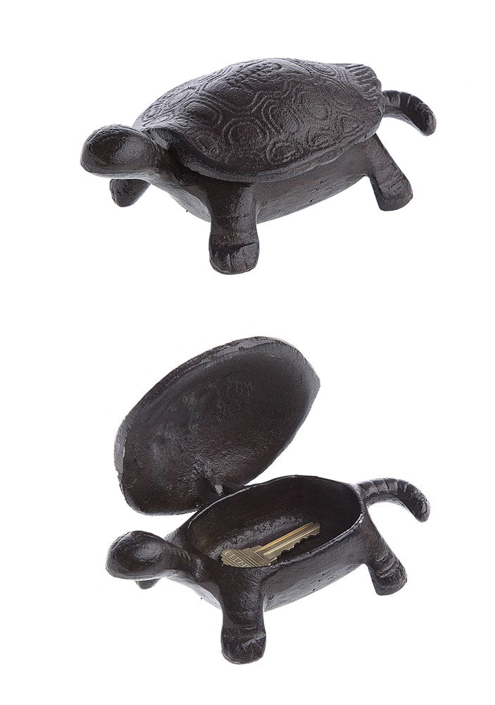 Cast Iron Turtle Box