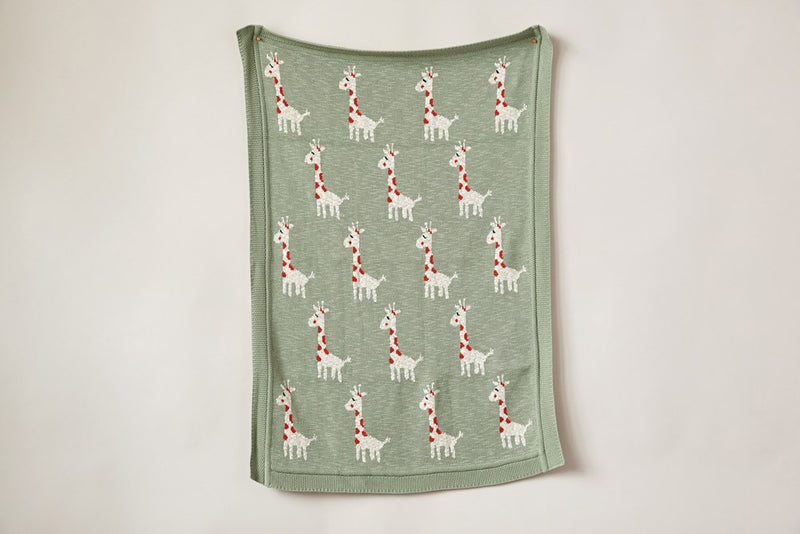 Giraffe Baby Blanket