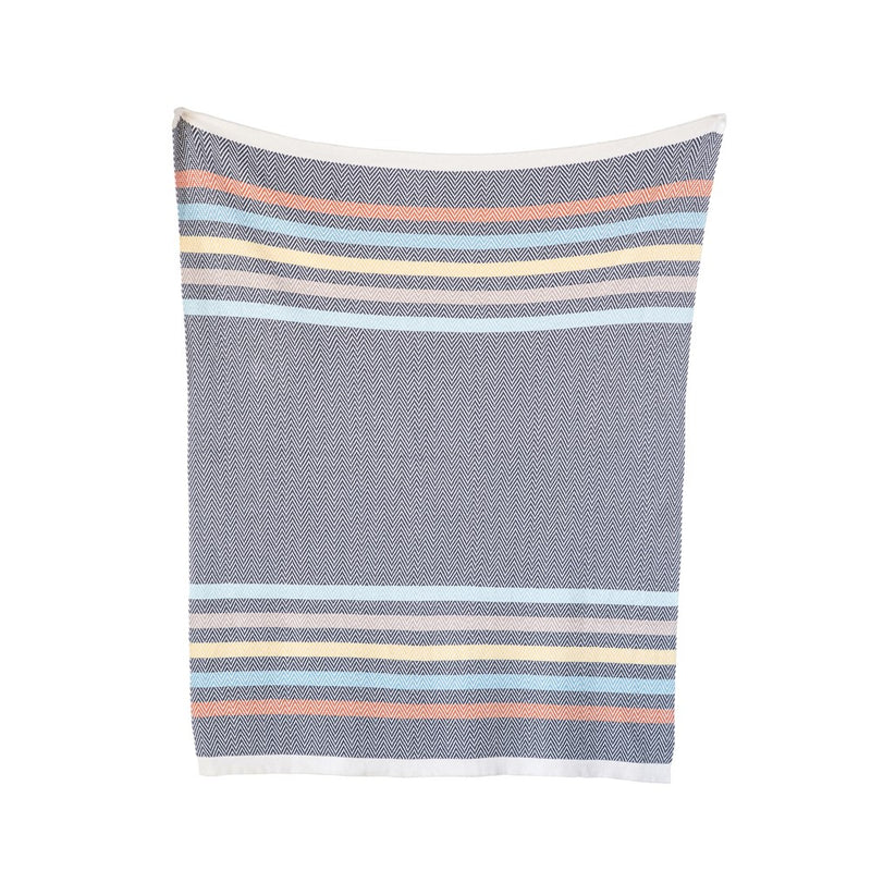 Color Stripe Baby Blanket