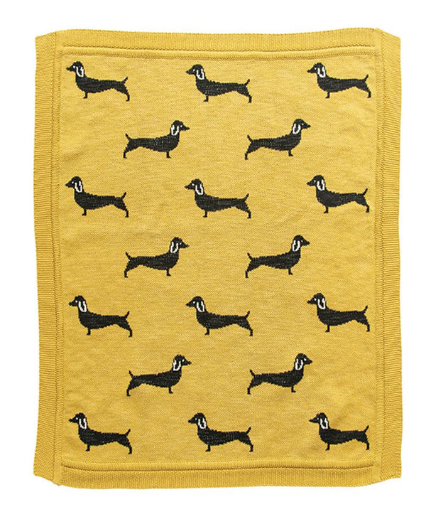 Dachshund Baby Blanket