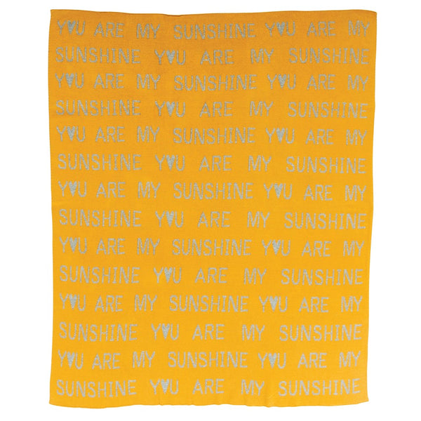 You Are My Sunshine Baby Blanket