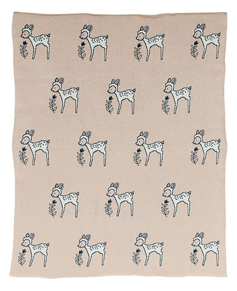 Fawn Baby Blanket